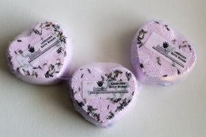 Heart Lavender Bath Bomb