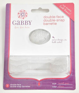 GaBBY Bows Sweet Pea Style - Clear